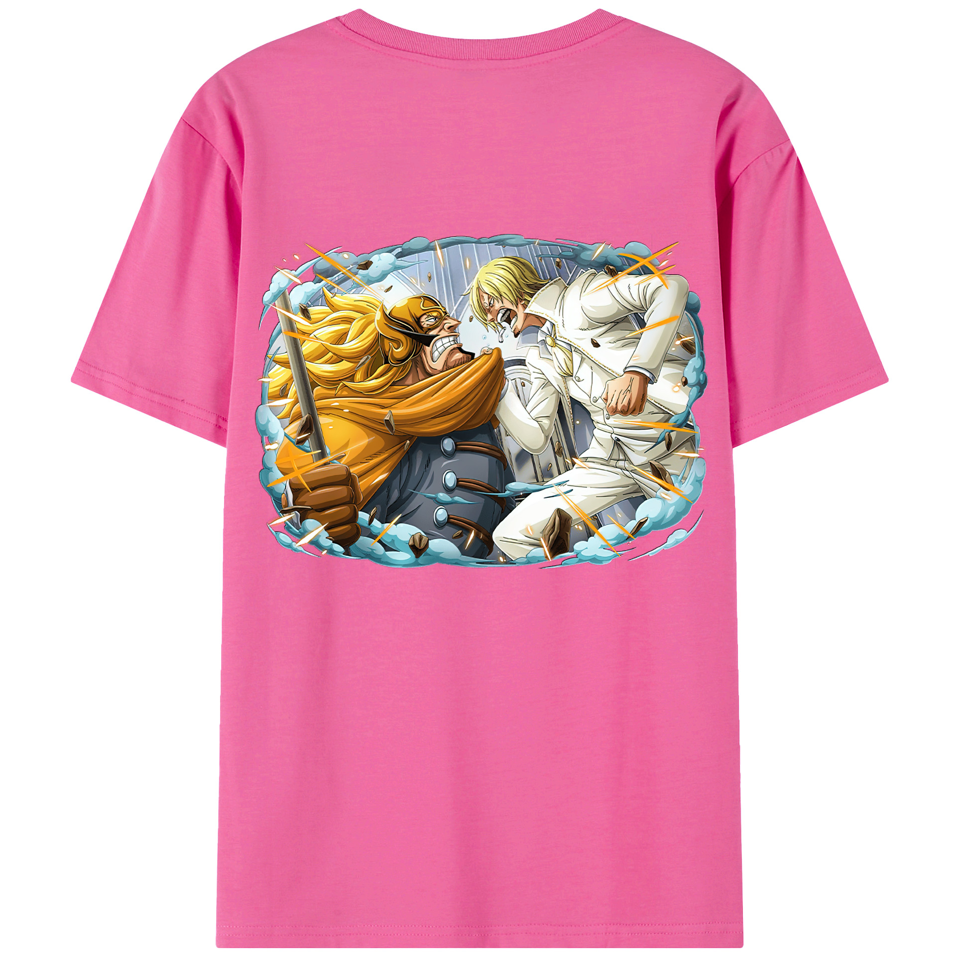 （画像用） ワンピース サンジ ONE PIECE Sanji レディース半袖Tシャツ(バックプリント)